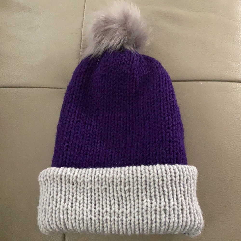 New knitted double layer winter hat!